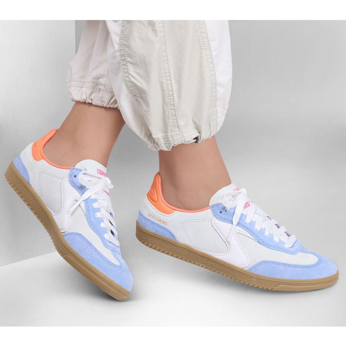 SKECHERS - Zapatilla Mujer Hotshot Azul Skechers