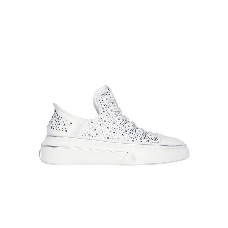 SKECHERS - Zapatilla Mujer Snoop One RhineStoned Blanco Skechers