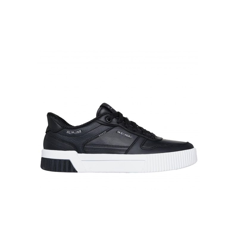 SKECHERS - Zapatilla Mujer JadePut It In Neutral Negro Skechers