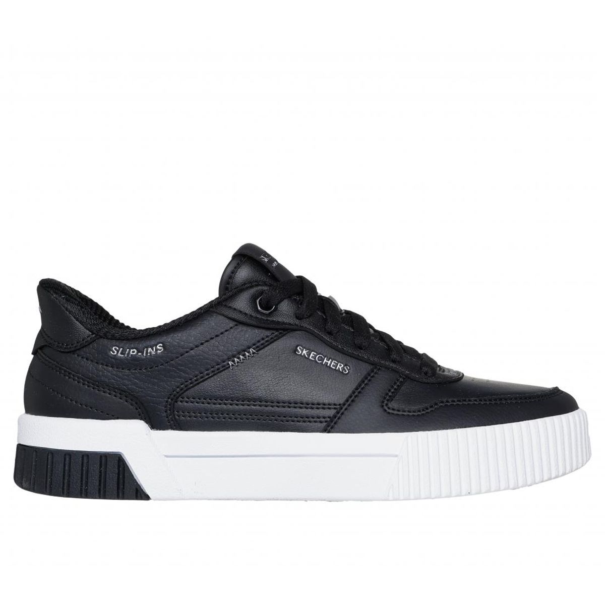 SKECHERS - Zapatilla Mujer JadePut It In Neutral Negro Skechers