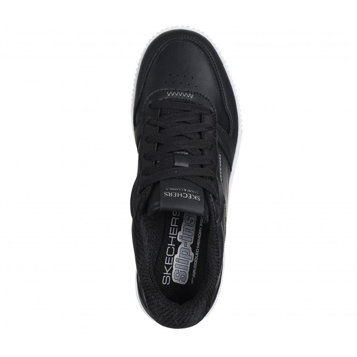 SKECHERS - Zapatilla Mujer JadePut It In Neutral Negro Skechers