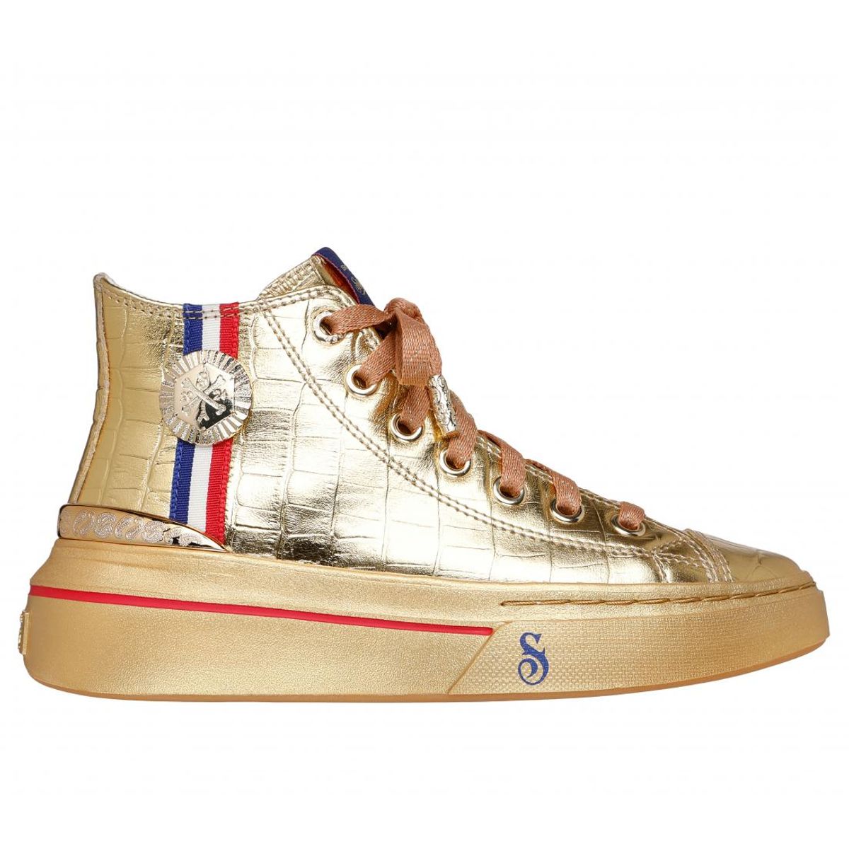 SKECHERS - Zapatilla Mujer Snoop OneGold Medal Snoop Amarillo Skechers