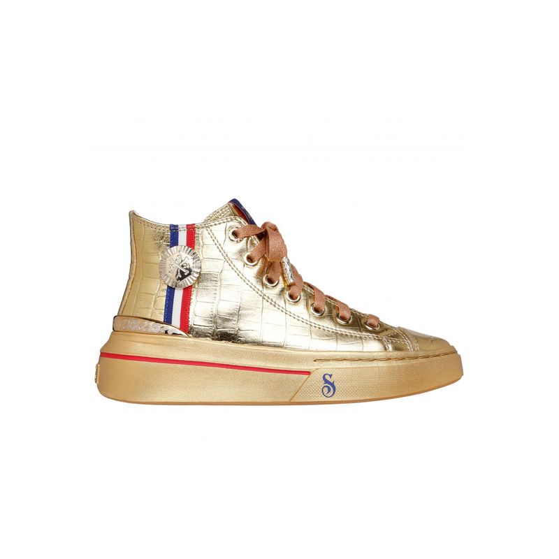 SKECHERS - Zapatilla Mujer Snoop OneGold Medal Snoop Amarillo Skechers