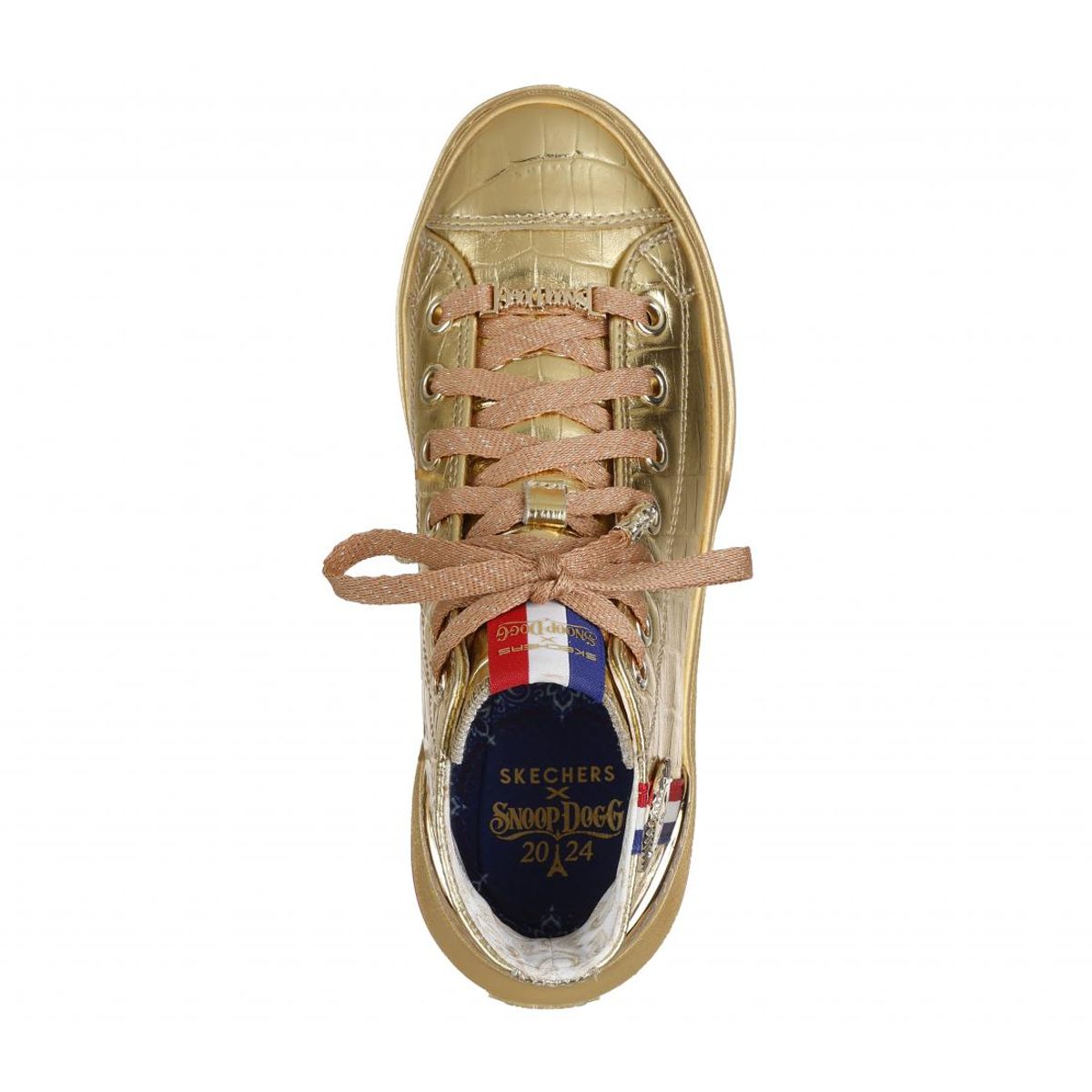 SKECHERS - Zapatilla Mujer Snoop OneGold Medal Snoop Amarillo Skechers