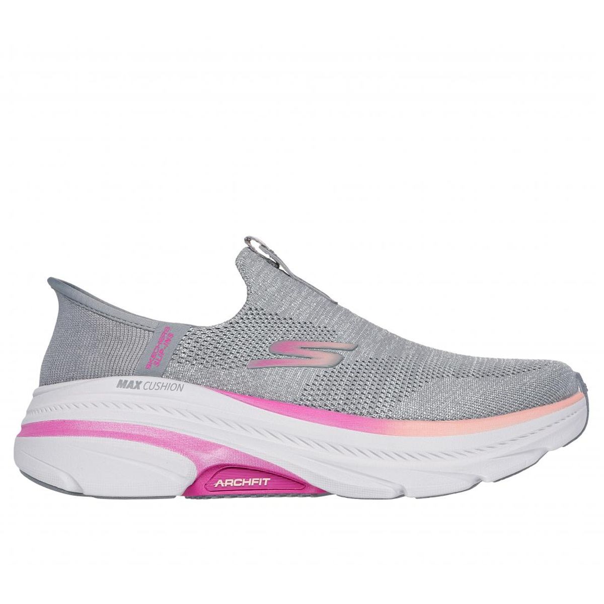 SKECHERS - Zapatilla Mujer Max Cushioning Arch Fit 20 Gris Skechers
