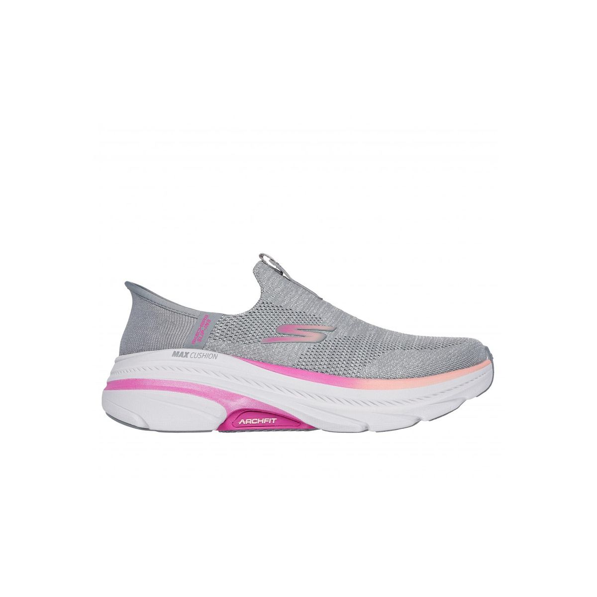 SKECHERS - Zapatilla Mujer Max Cushioning Arch Fit 20 Gris Skechers
