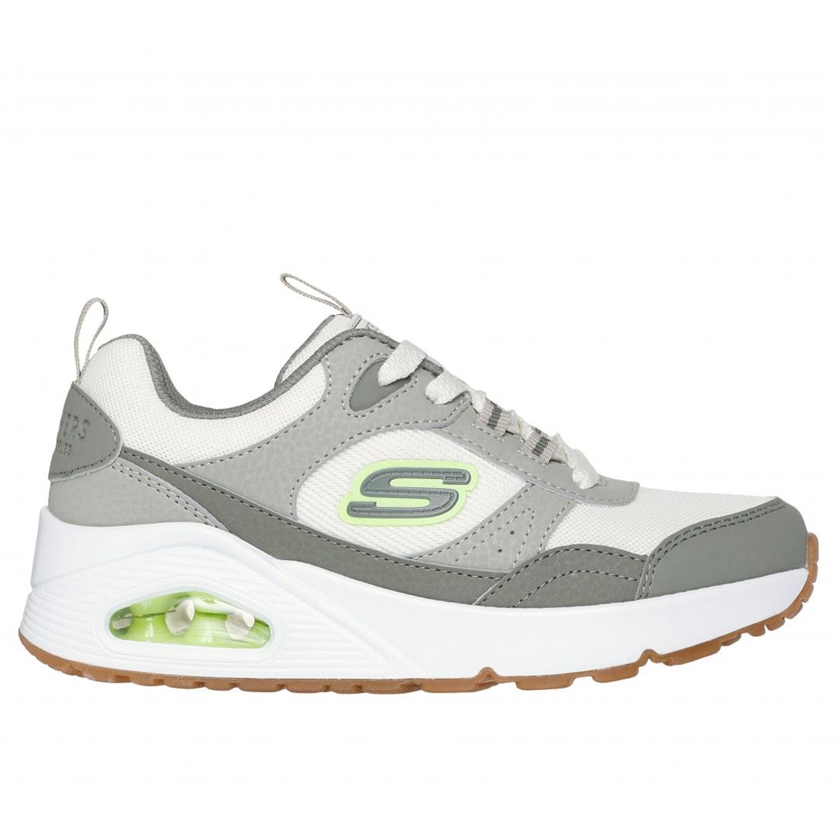 SKECHERS - Zapatilla Niño Uno RetroGroove Verde Skechers