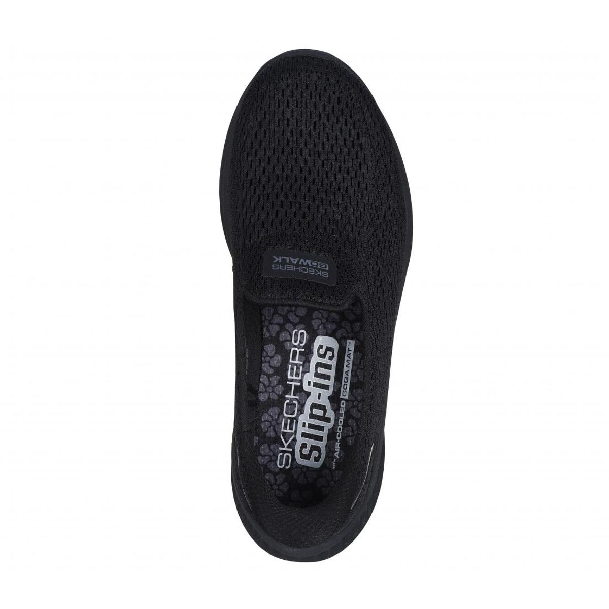 SKECHERS - Zapatilla Mujer Go Walk Now Ivy Negro Skechers