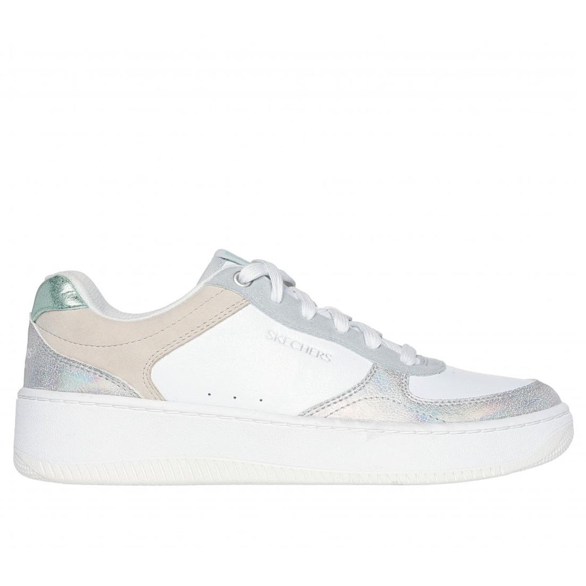 SKECHERS - Zapatilla Mujer Sport Court 20Pretty Factor Blanco Skechers