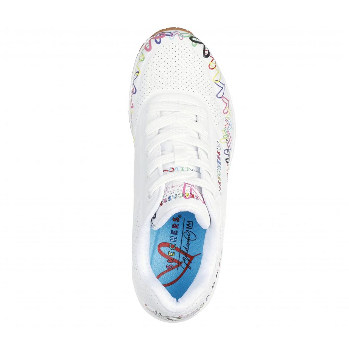 SKECHERS - Zapatilla Mujer Uno Blanco B Skechers