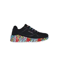 SKECHERS - Zapatilla Niña Uno LiteSubtle Love Negro