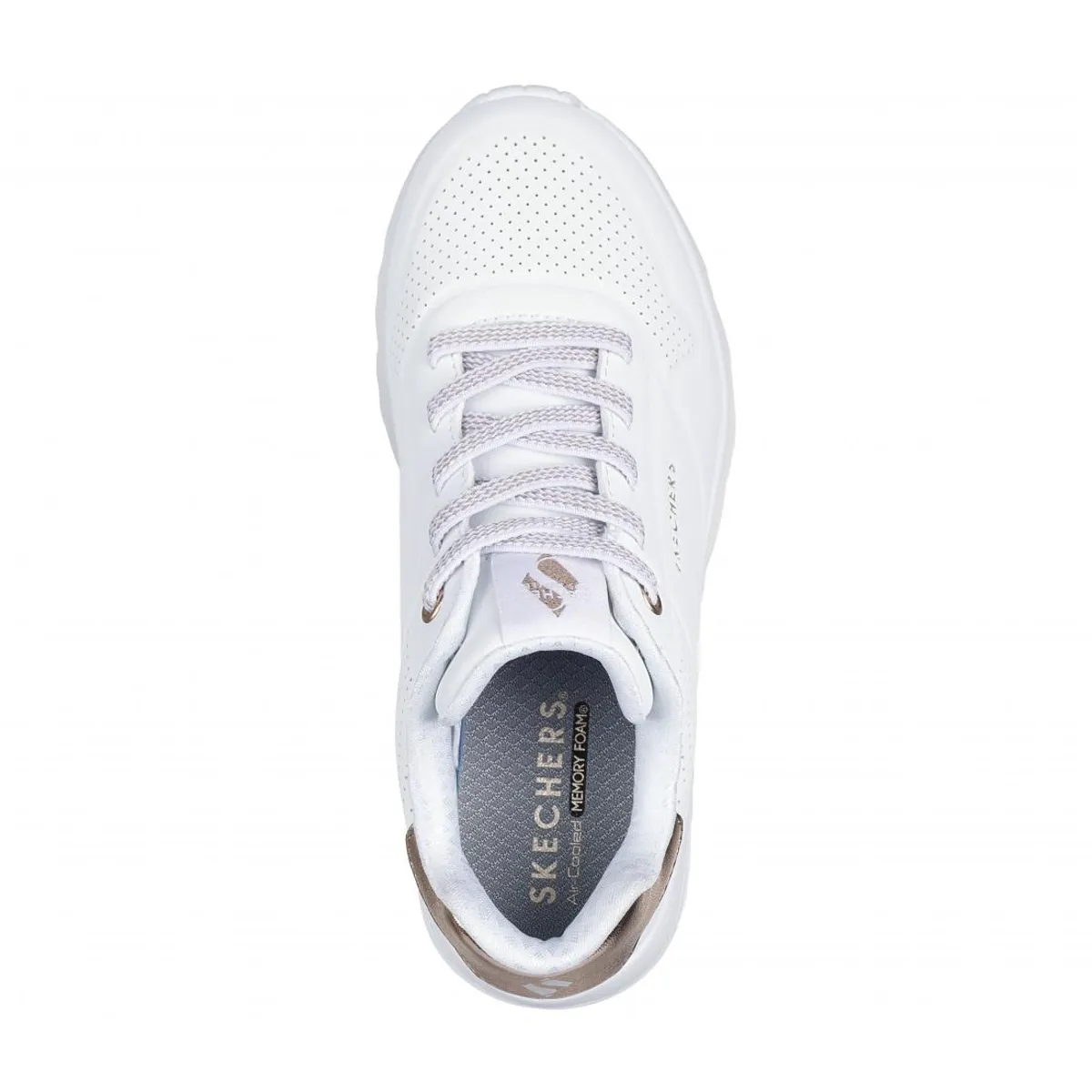 SKECHERS - Zapatilla Niña Uno LiteMetallic Mode Blanco Skechers