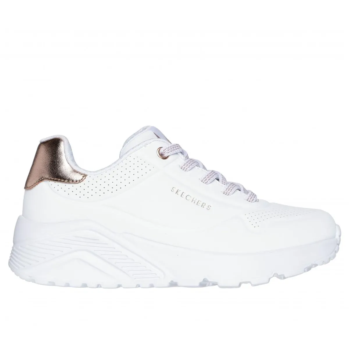 SKECHERS - Zapatilla Niña Uno LiteMetallic Mode Blanco Skechers