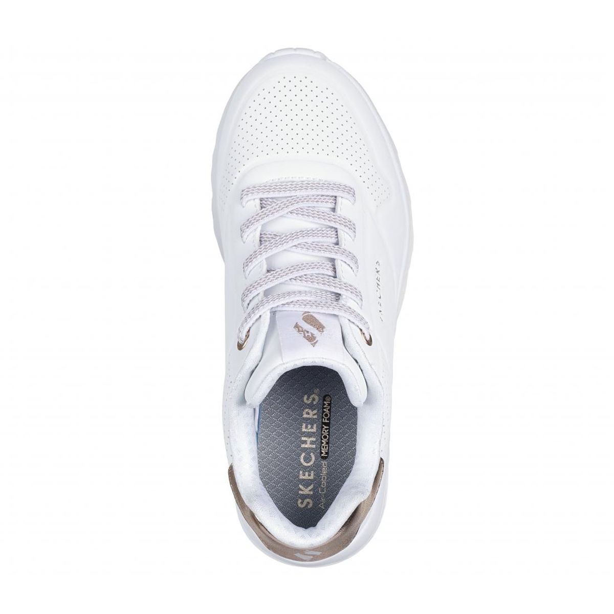 SKECHERS - Zapatilla Niña Uno LiteMetallic Mode Blanco Skechers