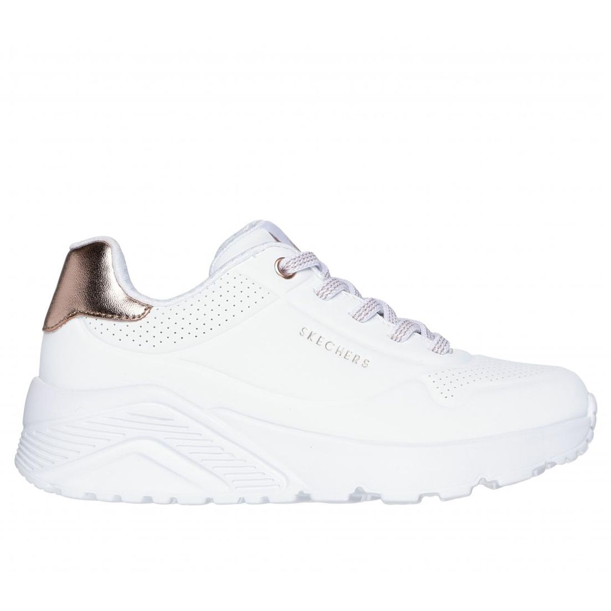 SKECHERS - Zapatilla Niña Uno LiteMetallic Mode Blanco Skechers