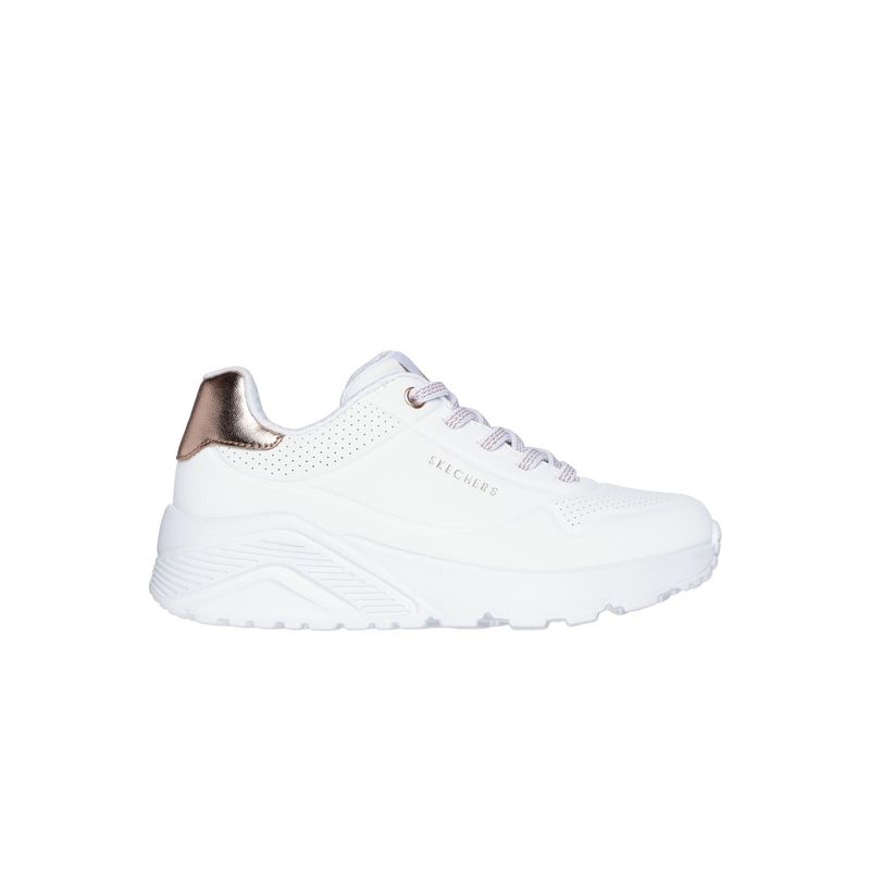 SKECHERS - Zapatilla Niña Uno LiteMetallic Mode Blanco Skechers