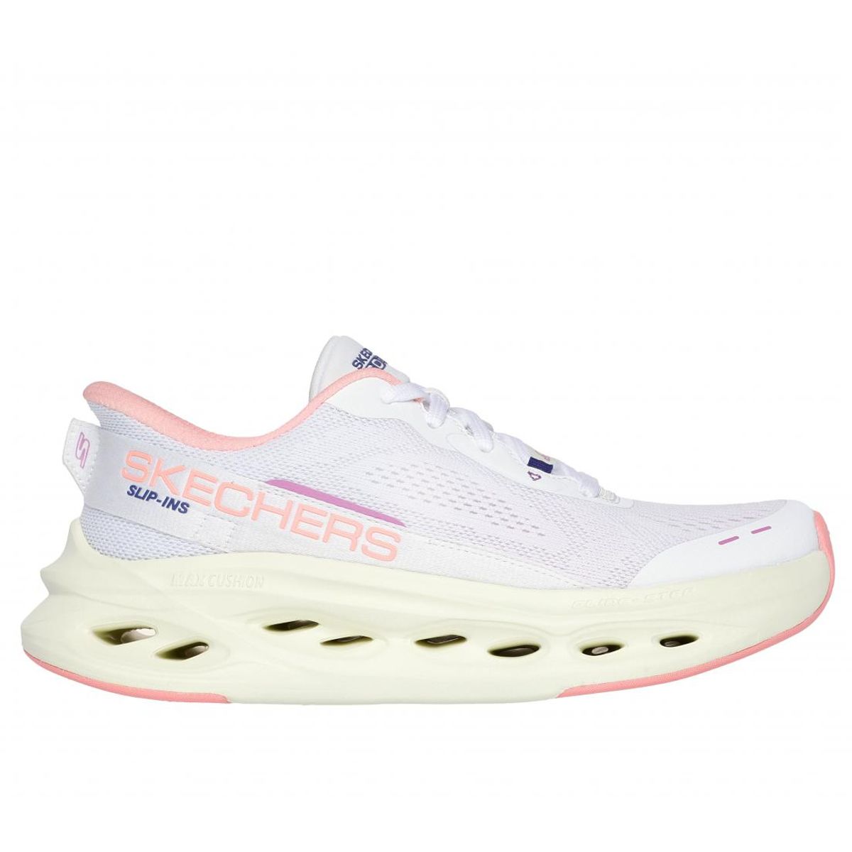 SKECHERS - Zapatilla Mujer Max Cushioning GlideStep Blanco Skechers