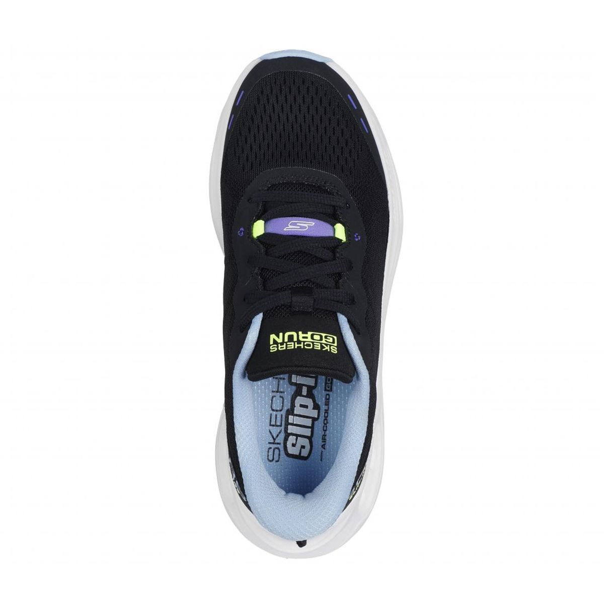 SKECHERS - Zapatilla Mujer Max Cushioning GlideStep Negro Skechers