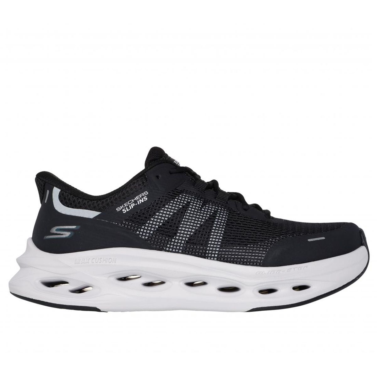 SKECHERS - Zapatilla Mujer Max Cushioning GlideStep A Negro Skechers