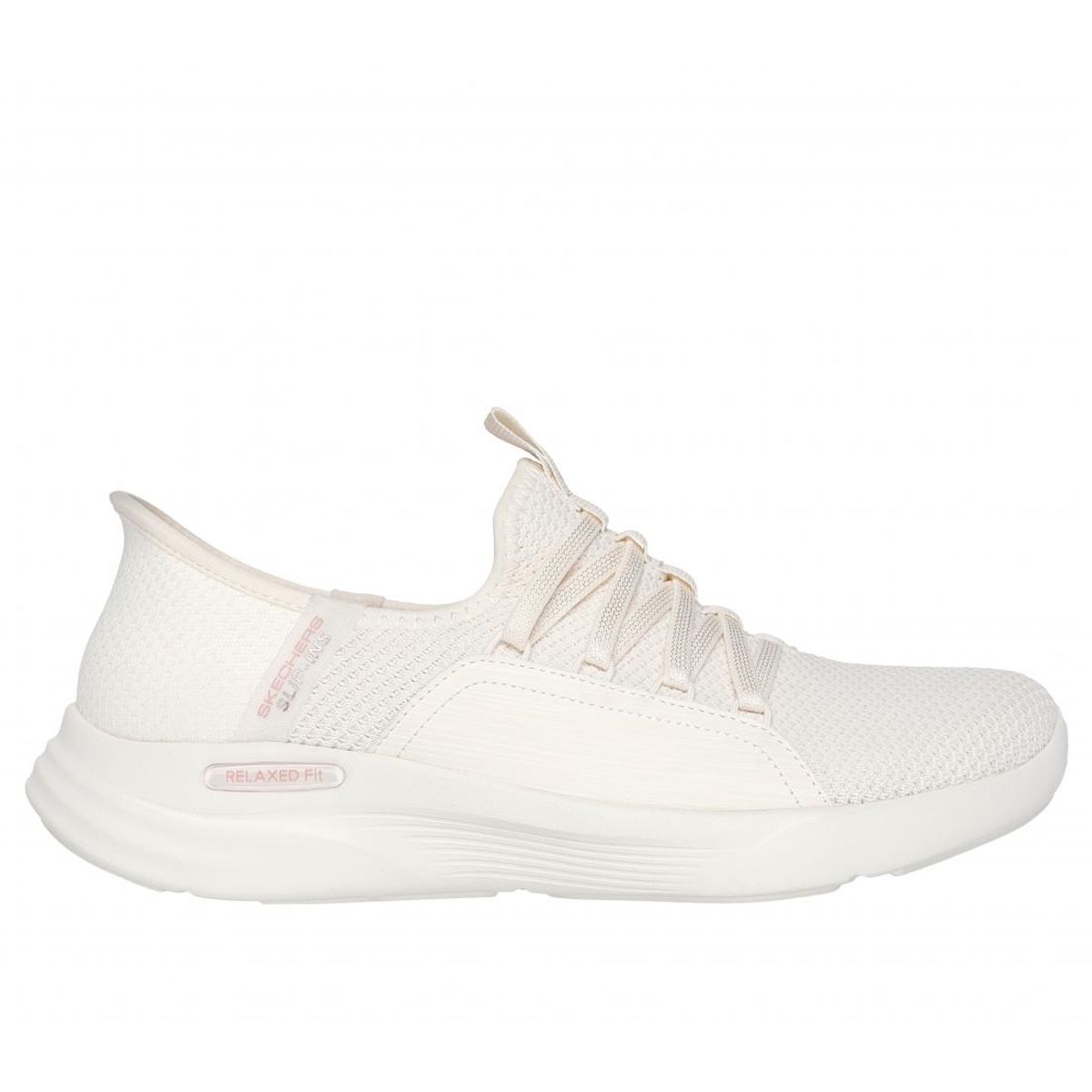 SKECHERS - Zapatilla Mujer Relaxed Fit Sport Beige Skechers