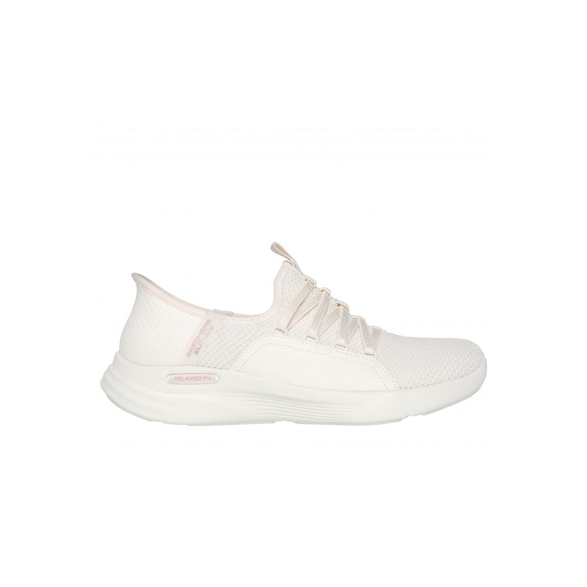 SKECHERS - Zapatilla Mujer Relaxed Fit Sport Beige Skechers