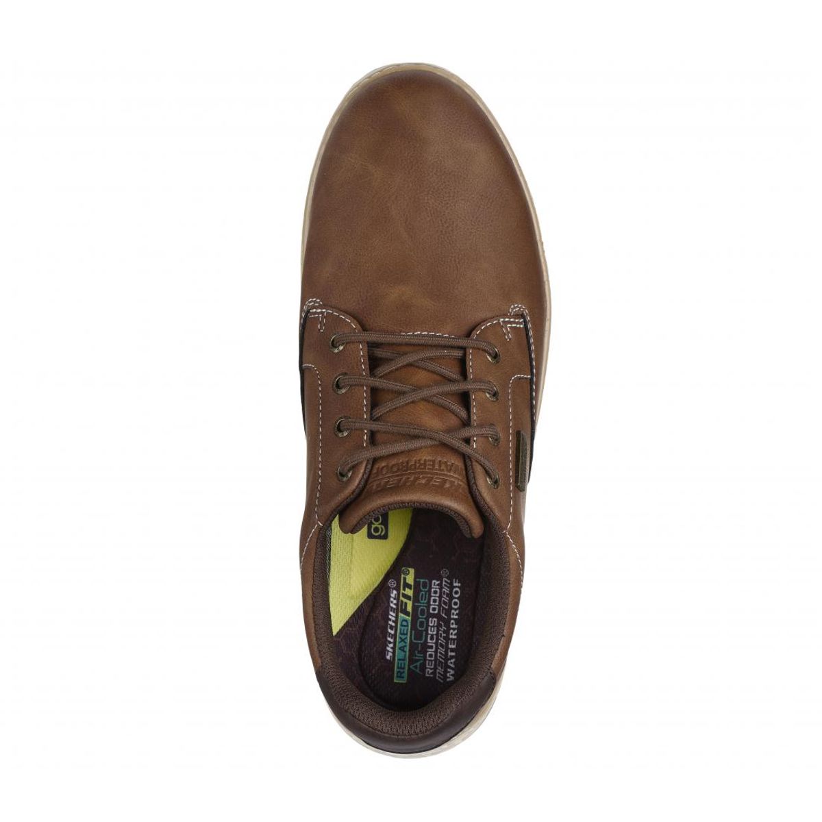 SKECHERS - Zapato Hombre Garlan Pryor Café Skechers