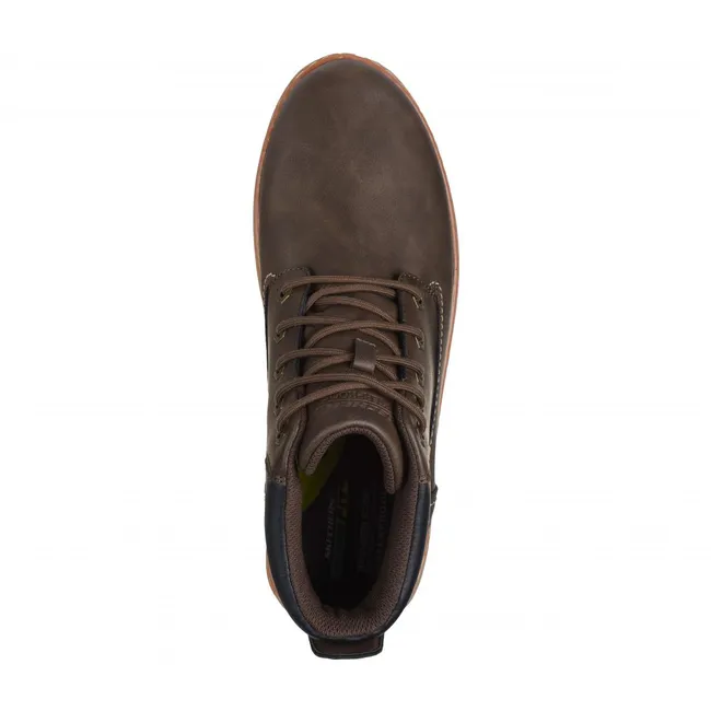 SKECHERS - Zapato Hombre Garlan Deno Café Skechers