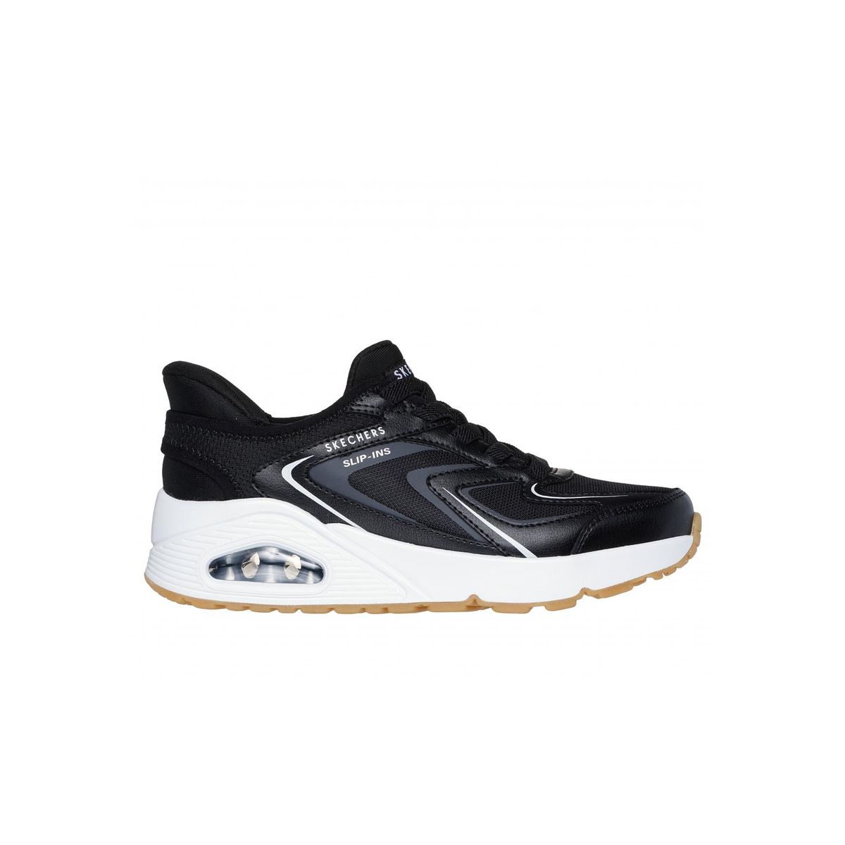 SKECHERS - Zapatilla Niño Uno Negro Skechers