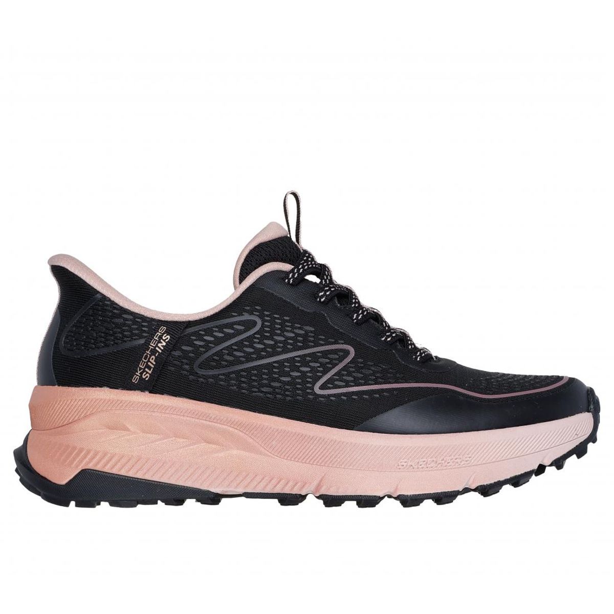 SKECHERS - Zapatilla Mujer Switch Back Mist Negro Skechers