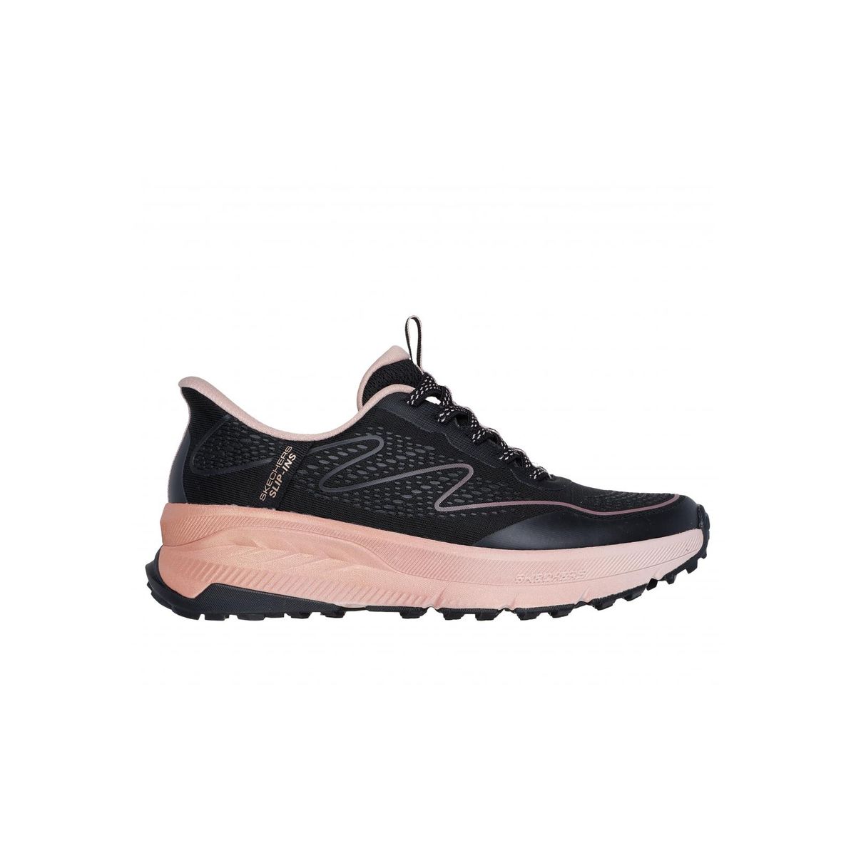 SKECHERS - Zapatilla Mujer Switch Back Mist Negro Skechers