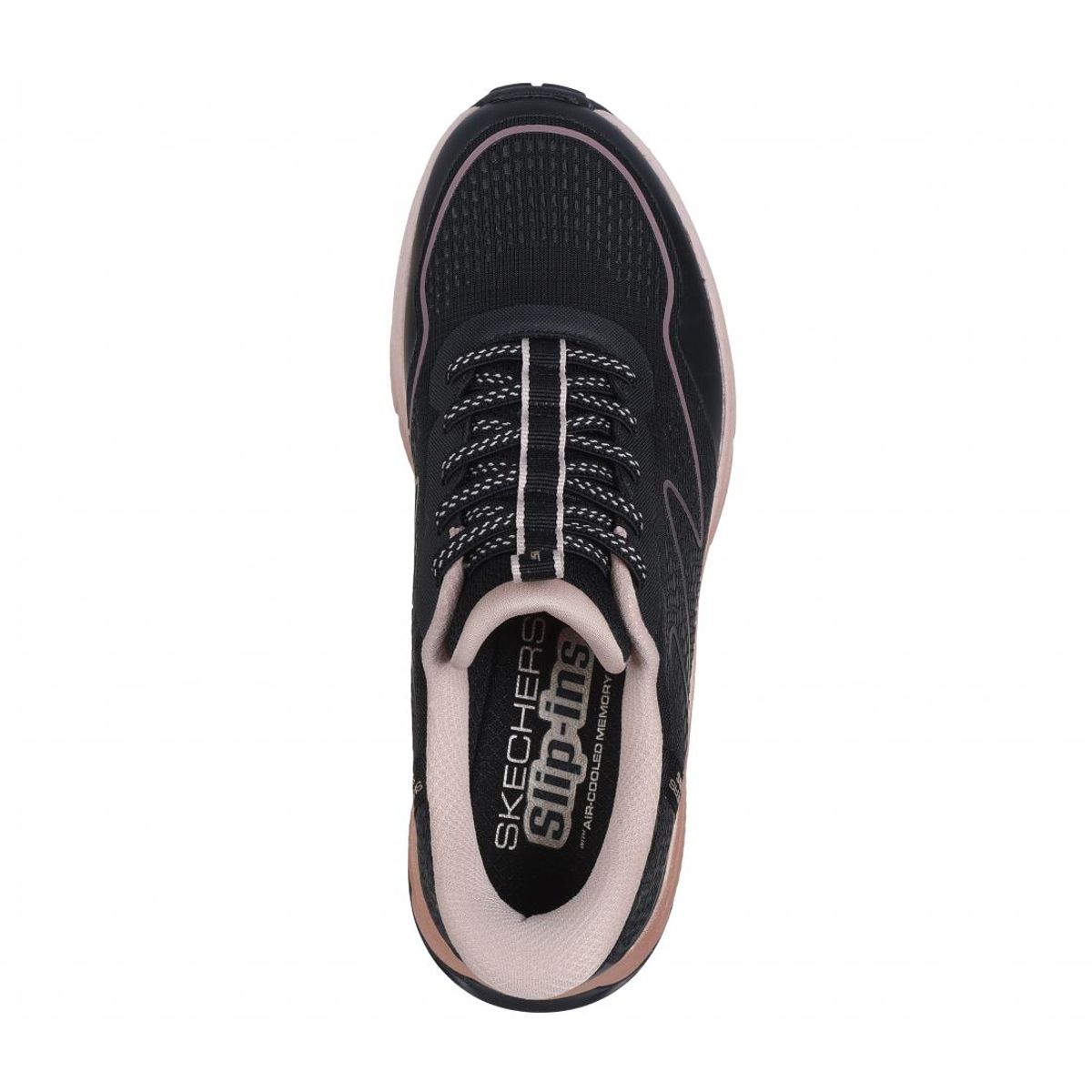 SKECHERS - Zapatilla Mujer Switch Back Mist Negro Skechers