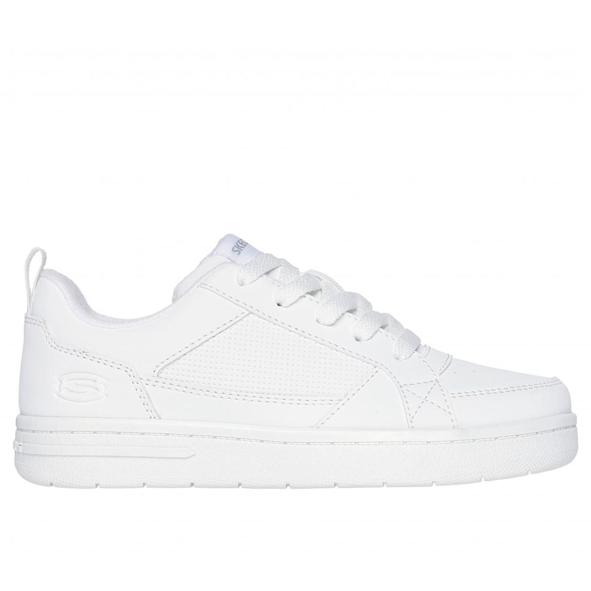 SKECHERS - Zapatilla Niño Smooth Street SteadyZip Blanco Skechers