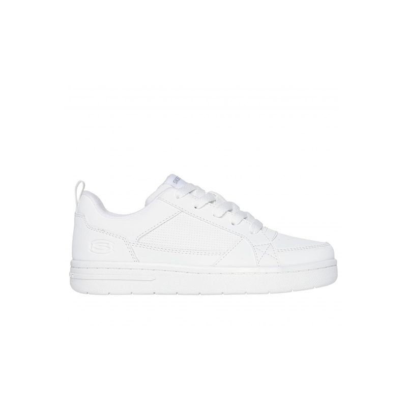 SKECHERS - Zapatilla Niño Smooth Street SteadyZip Blanco Skechers
