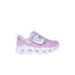 SKECHERS - Zapatilla Niña Heart Lights Boogie Land Morado