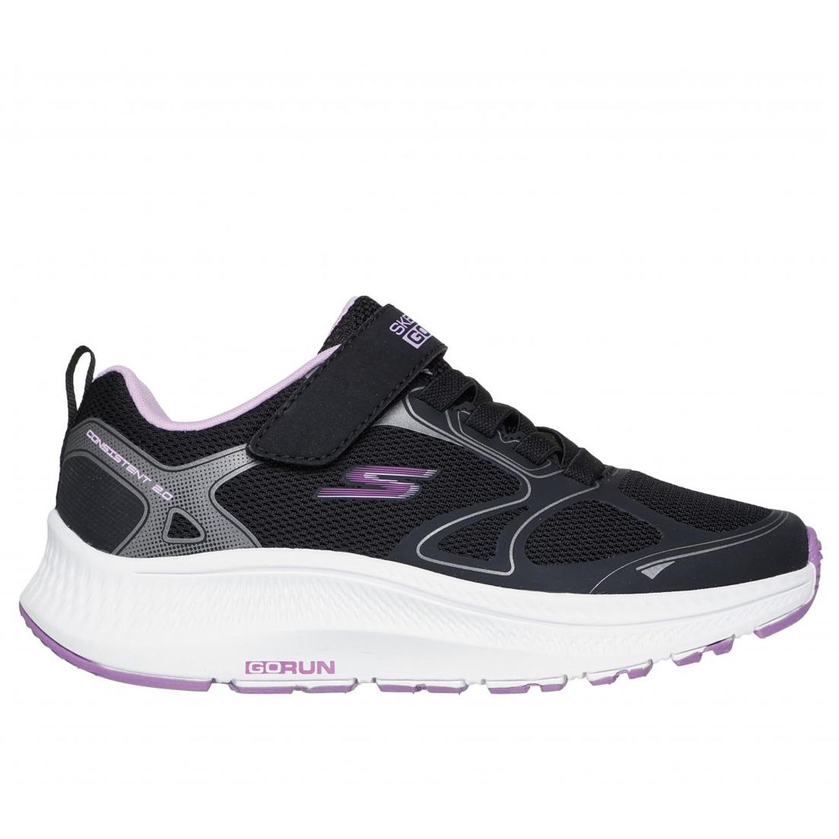 SKECHERS - Zapatilla Niña Go Run Consistent 20 Negro Skechers