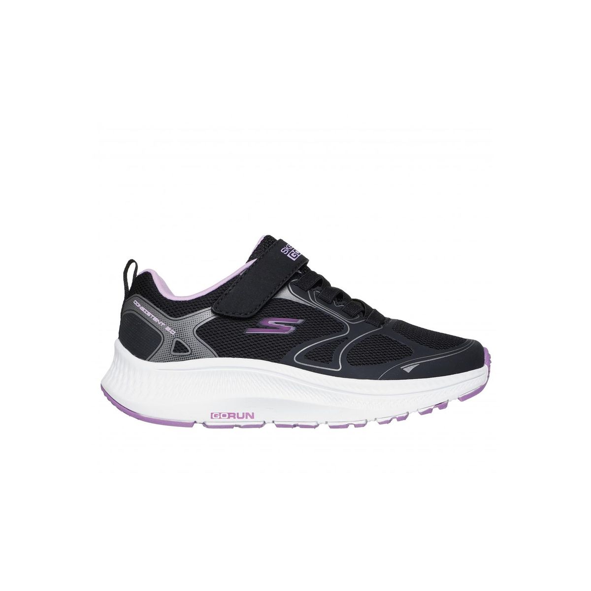 SKECHERS - Zapatilla Niña Go Run Consistent 20 Negro Skechers
