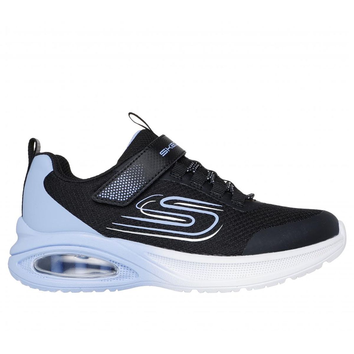 SKECHERS - Zapatilla Niña Microspec Max Advance Fly 3 Negro Skechers