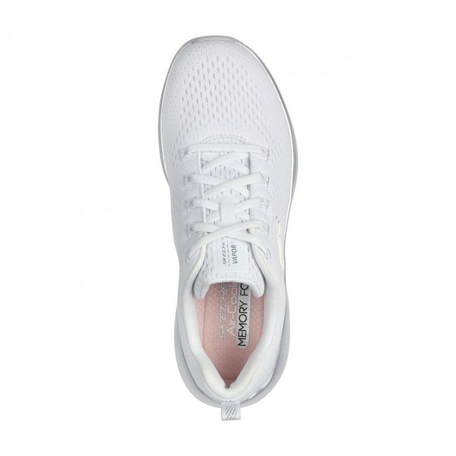 SKECHERS - Zapatilla Mujer Vapor Foam Midnight Glimmer Blanco Skechers