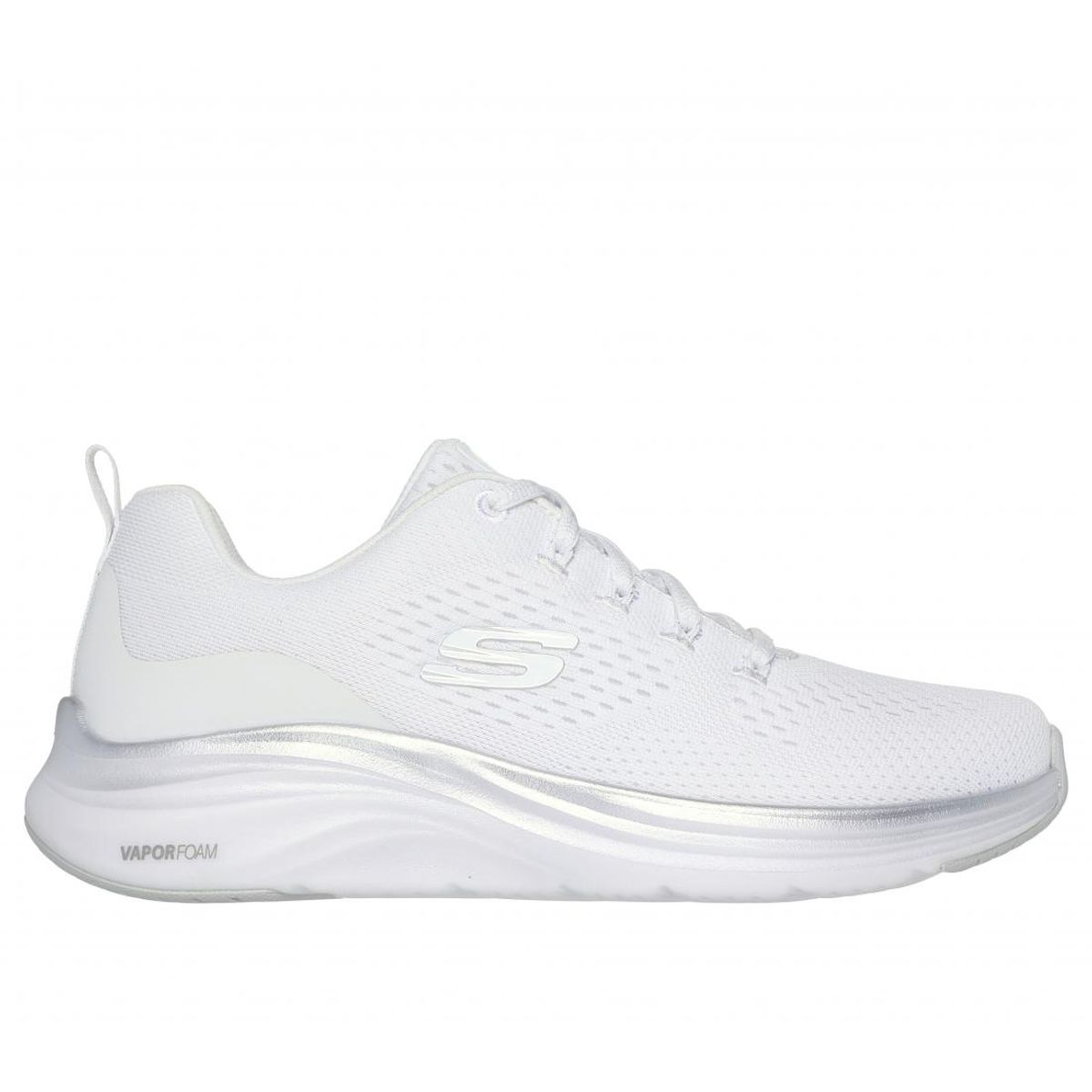 SKECHERS - Zapatilla Mujer Vapor Foam Midnight Glimmer Blanco Skechers