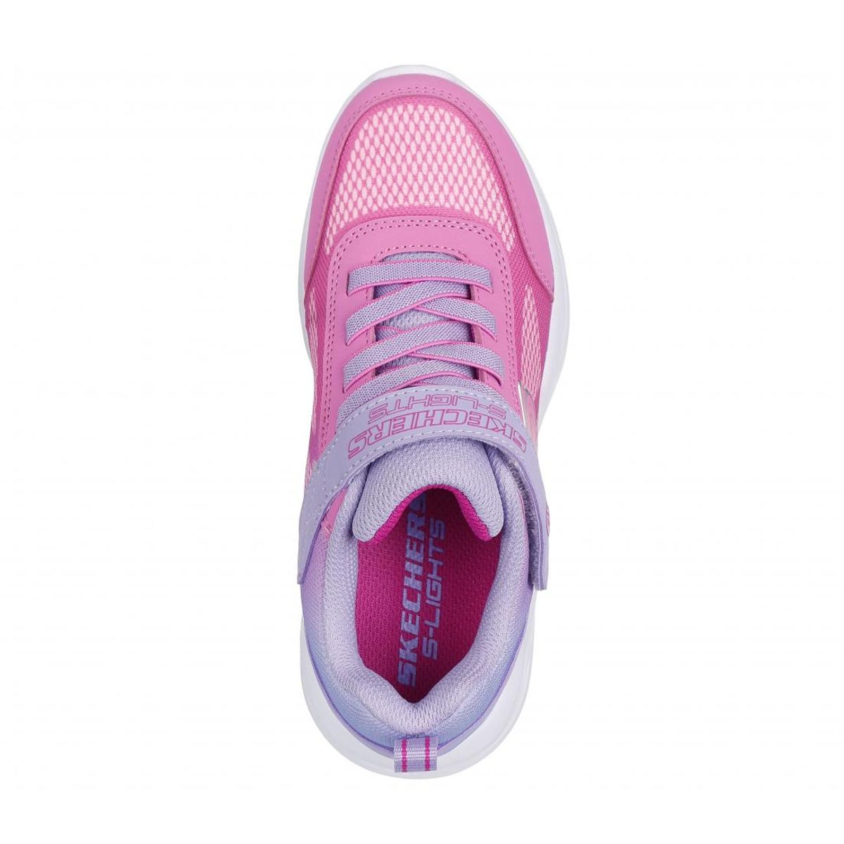 SKECHERS - Zapatilla Niña Sola Glow Ombre Deluxe Morado Skechers