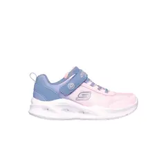 SKECHERS - Zapatilla Niña Sola Glow Ombre Deluxe Gris