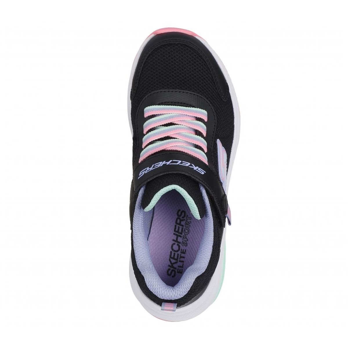 SKECHERS - Zapatilla Niña Elite Sport Tempo Negro Skechers