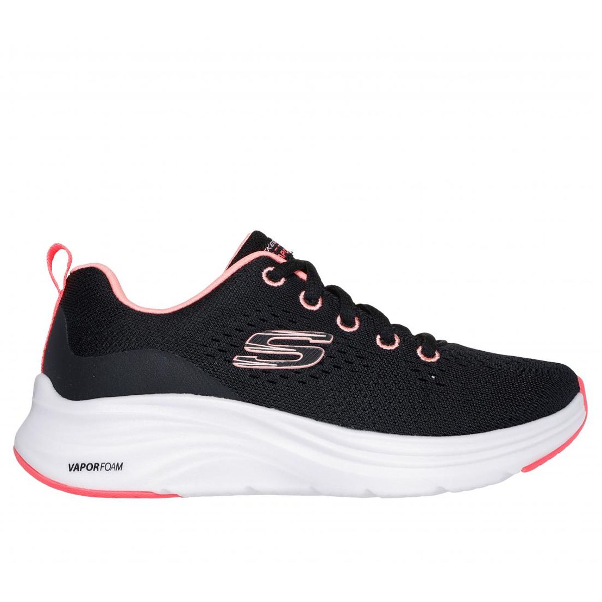 SKECHERS - Zapatilla Niña Vapor Foam Brisk Quick Negro Skechers