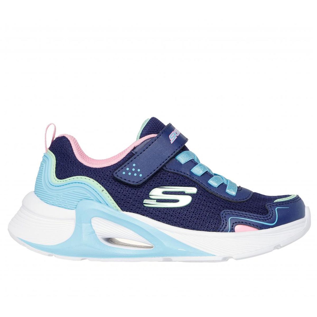 SKECHERS - Zapatilla Niña Tide Tech Azul Skechers