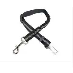 GENERICO - Ajustable Cinturones De Seguridad Para Perros Coche 3-en-1