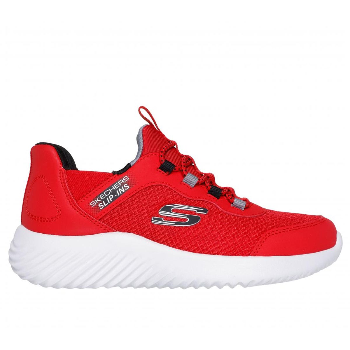 SKECHERS - Zapatilla Niño Bounder BriskBurst Rojo Skechers