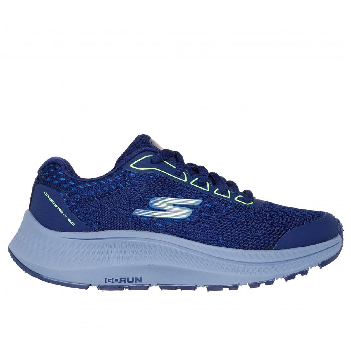SKECHERS - Zapatilla Niño Go Run Consistent 20Mile Ma Azul Skechers