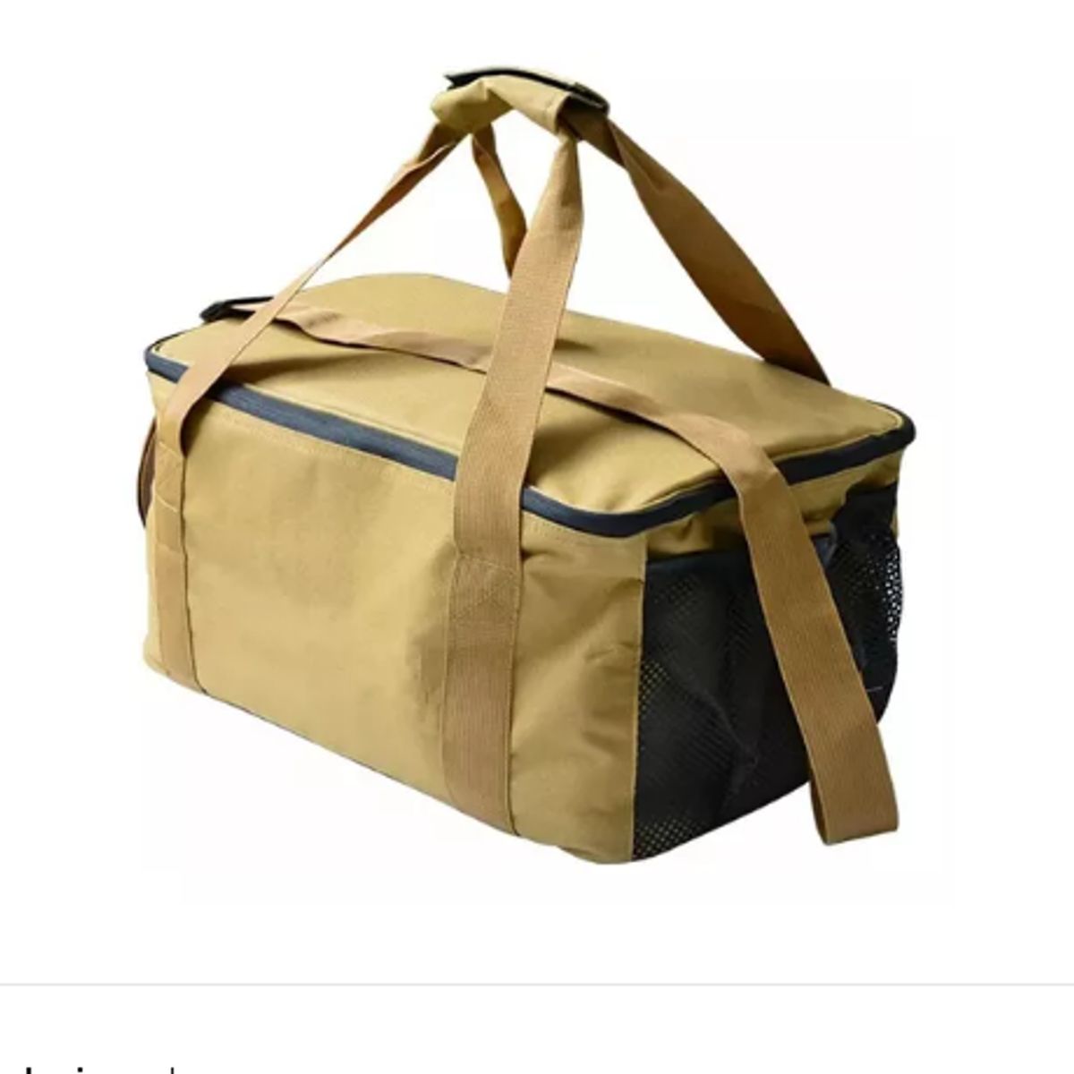 GENERICO - Canasta Picnic Cooler Mochila Bolso Termica Plegable