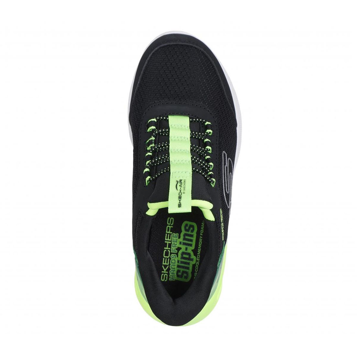 SKECHERS - Zapatilla Niño Microspec Max BriskStripe Negro Skechers