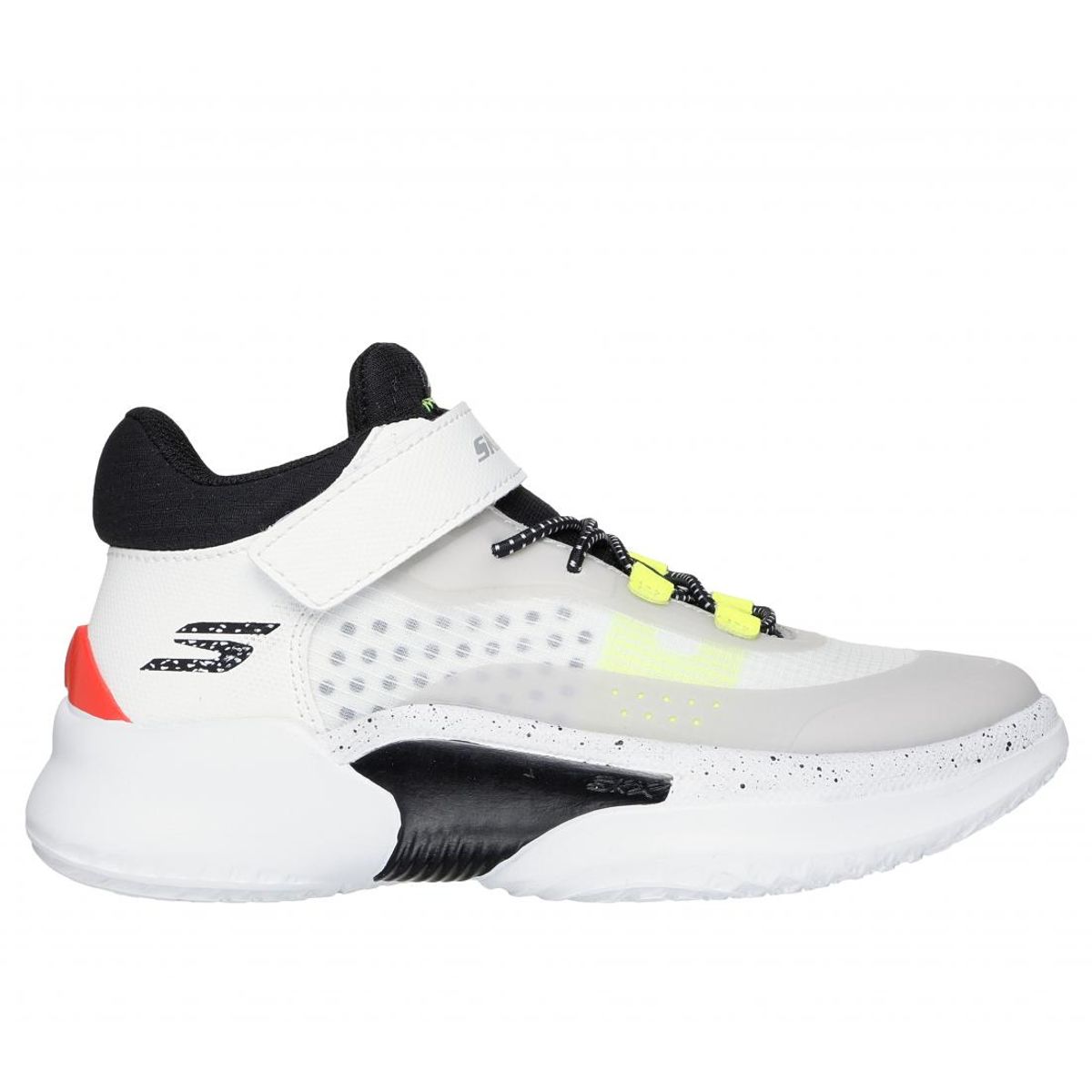 SKECHERS - Zapatilla Niño Skx Court Hype HooperHero Blanco Skechers